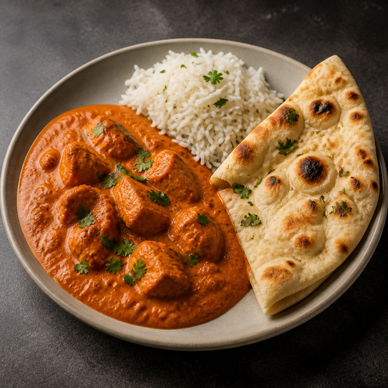 Chicken Tikka Masala with Naan or Rice — The Indian Rasoi