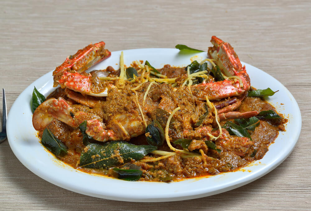 Chettinad Crab Roll