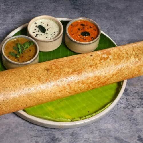 Plain Dosa — Spoonful of India