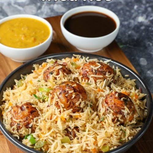 Manchurian with Rice