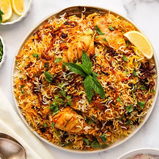 Hyderabadi Chicken Dum Biryani