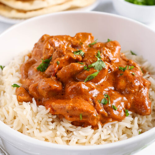 Butter Chicken with Rice